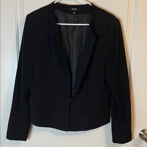 Apt. 9 Women's Classic Black Blazer, Size 14, P2P 21”